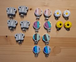 Bastelmaterial Silikonclip`s